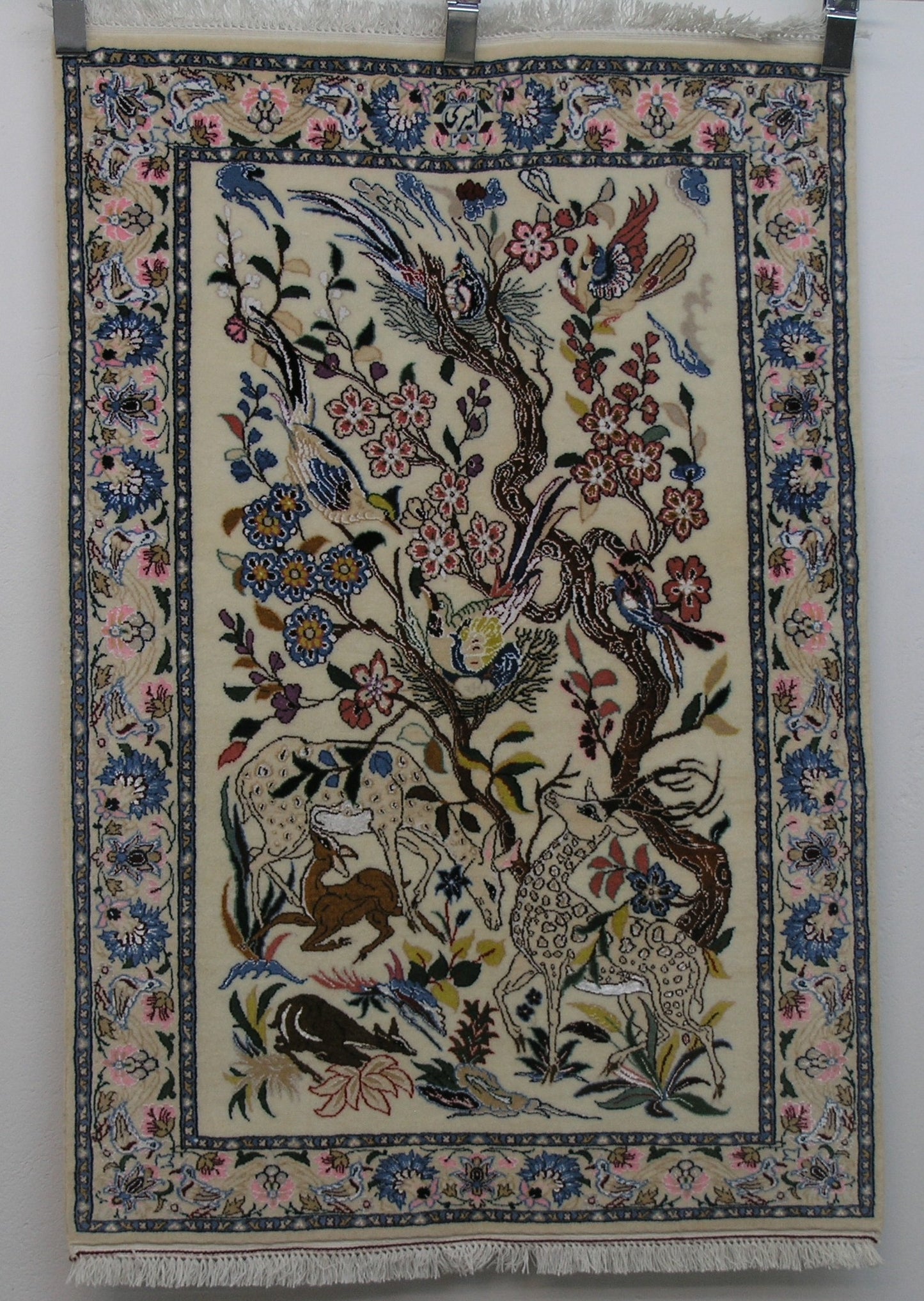 Persian Carpet Nain6La  (Habiebian)